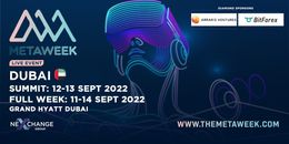 MetaWeek 2022 Dubai: Featuring Top-notch Projects in Metaverse and Bringing Up Challenges for Social Impact and Mental Health Awareness