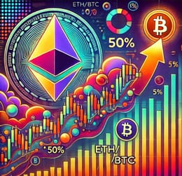 ETH/BTC Pair Poised for Bullish Breakout: Potential 50% Surge Ahead