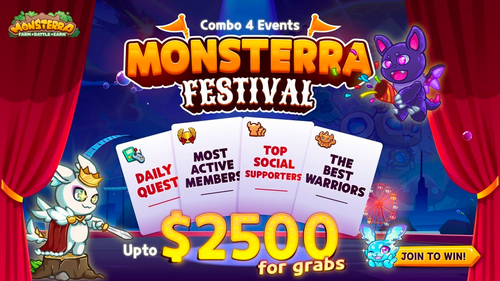 Monsterra - Amazing NFT Play To Earn game, Free to play and earn,  Multichain and much more!